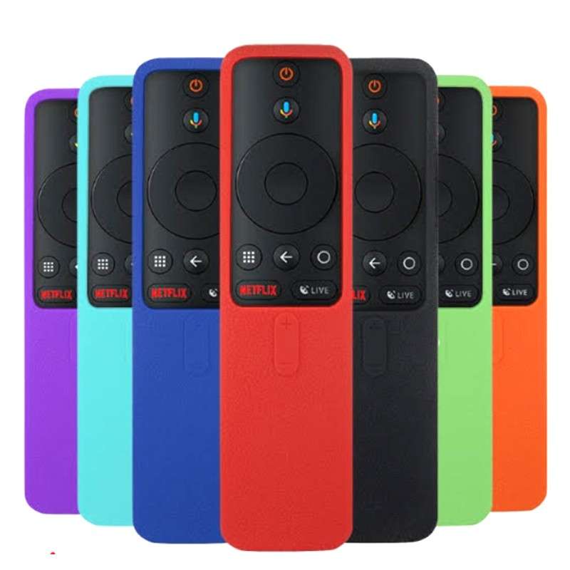Silicone Remote Case for Xiaomi Mi Box S Remote Control Black