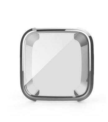 Fitbit Versa 2 Bumper Protective Case and Screen Protector Clear