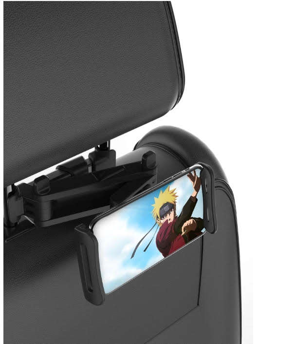 Headrest Tablet Mount Car Back Seat Headrest Mount Burgundy