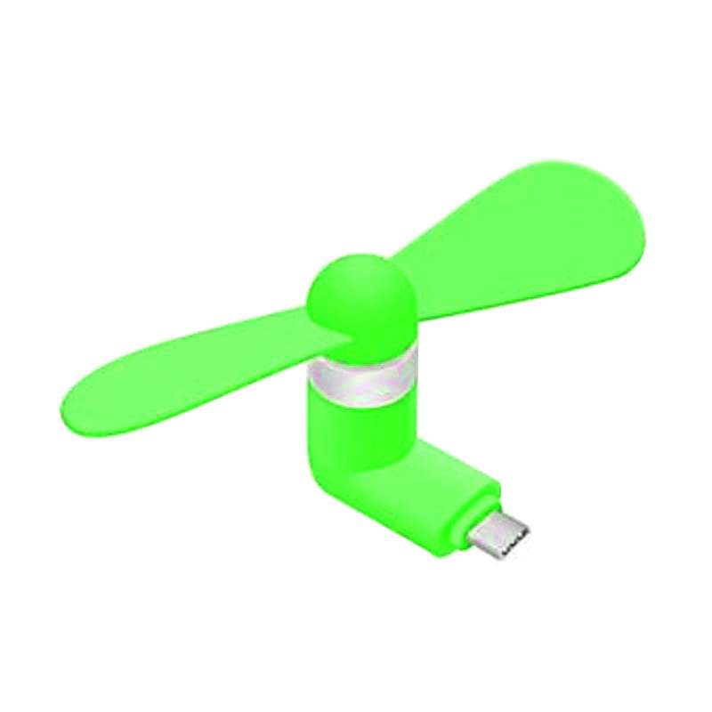 Portable USB-C Fan (works with most Smart Phones with USB-C) Blue
