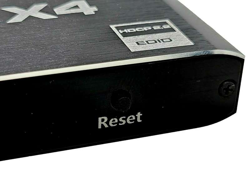 HDMI 4-Way Splitter 4K 60 Hz fps HDR HDCP 2.2 1x4 Scaler with EDID 120 Hz