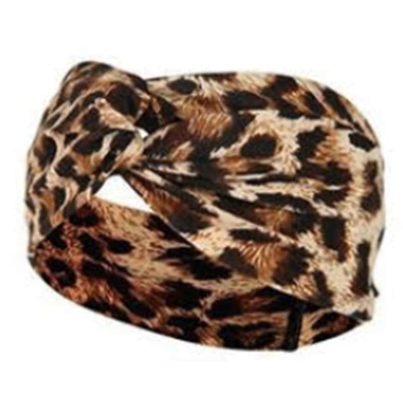 Ladies Headband Black floral
