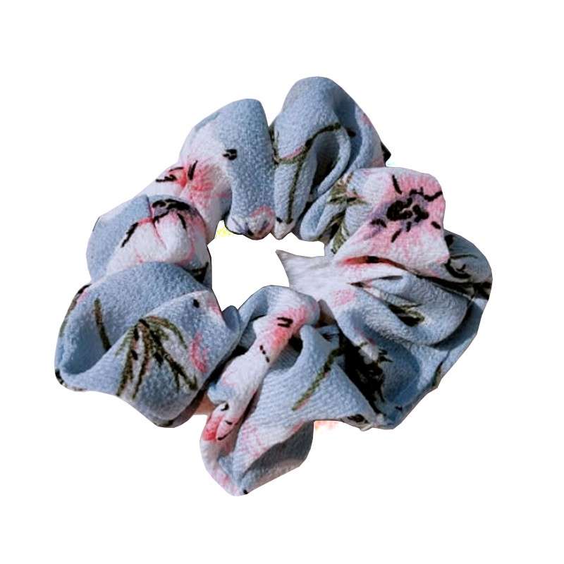 Hair Scrunchies Red Spotted
