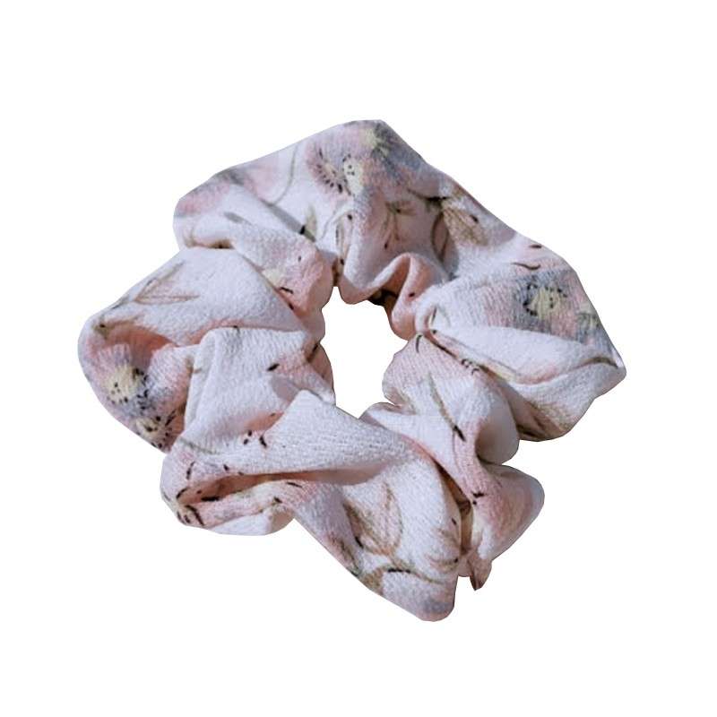 Hair Scrunchies Red Spotted