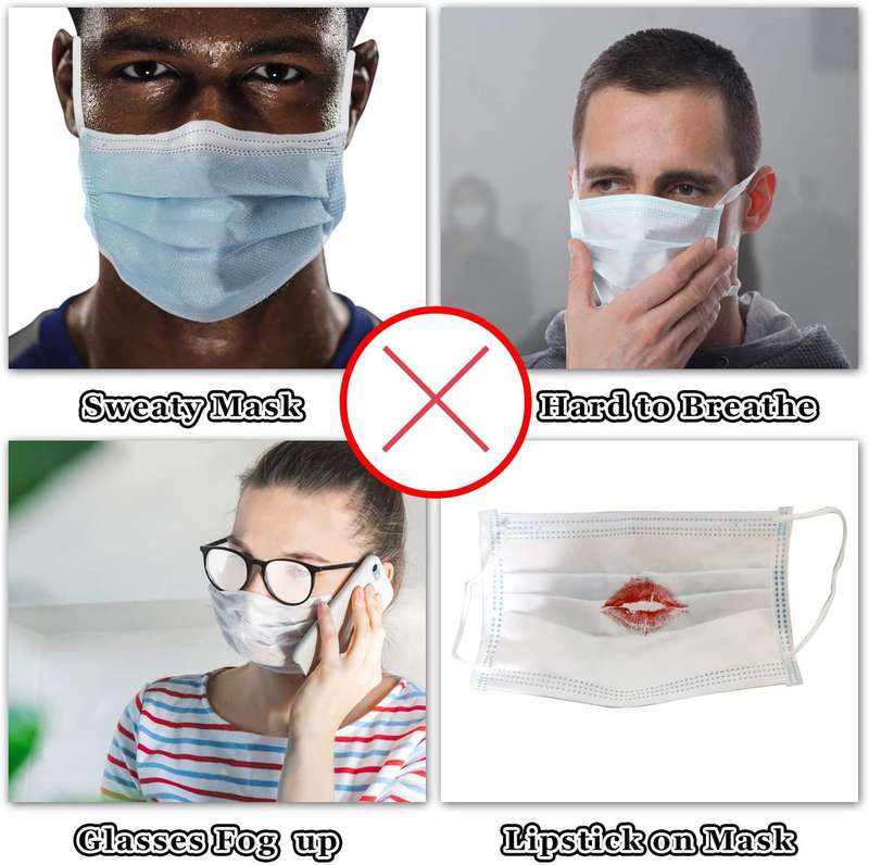 Face Mask Inner Support Bracket - More Space for Comfortable Breathing - Washable Reusable