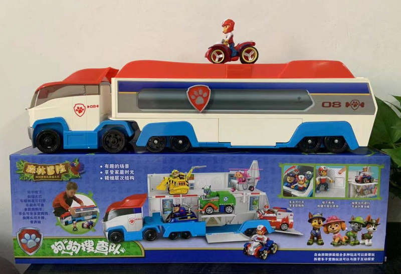 Dog Patrol Paw Patroller with figurines