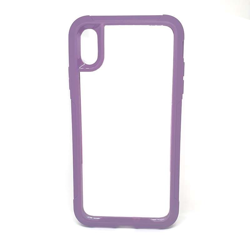 iPhone Xs Max 6.5 Shockproof Rugged Case Cover Light Grey