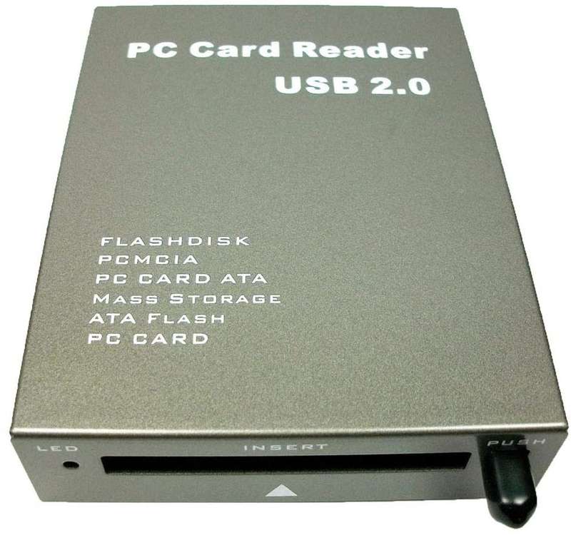 PC Card Reader USB 2.0 to PC ATA Flash Card PCMCIA For Disk Memory Card Reader Adapter Converter