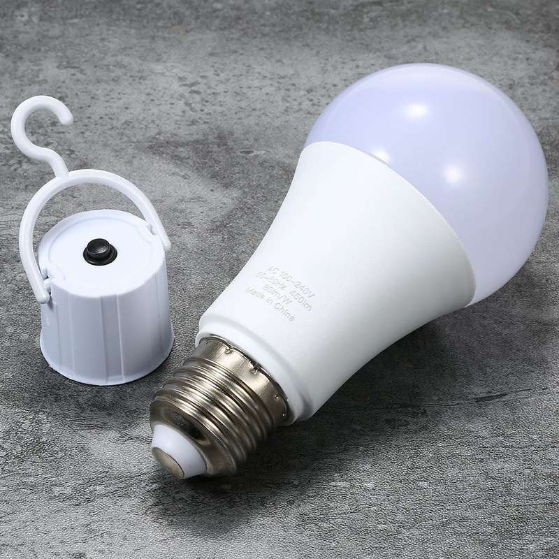 E27 hook for emergency bulbs
