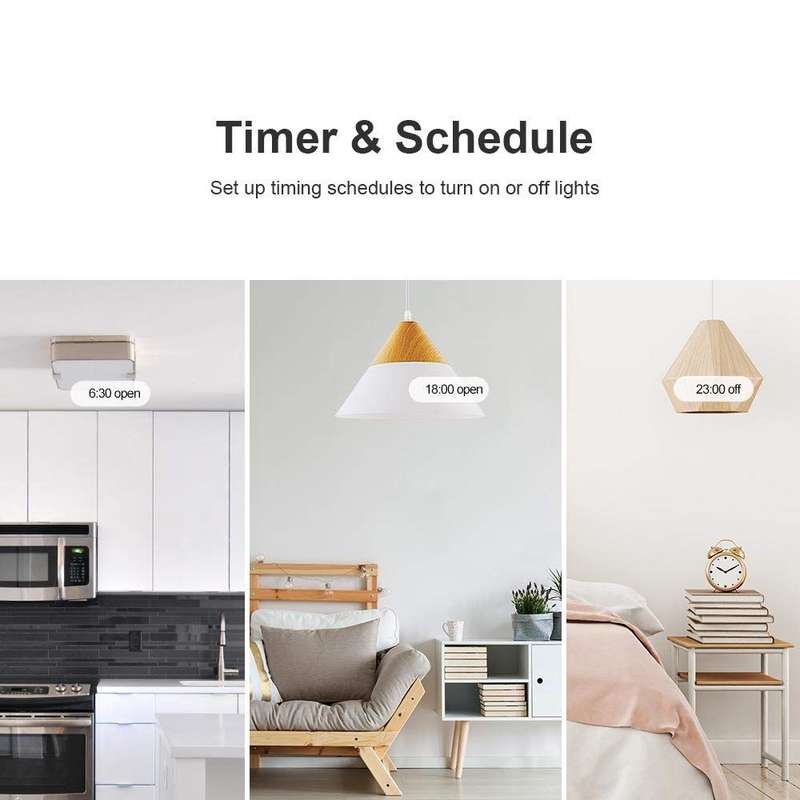 SONOFF TX T3 WiFi Smart Light Switch - Black (Requires Neutral Wire) 1 Gang