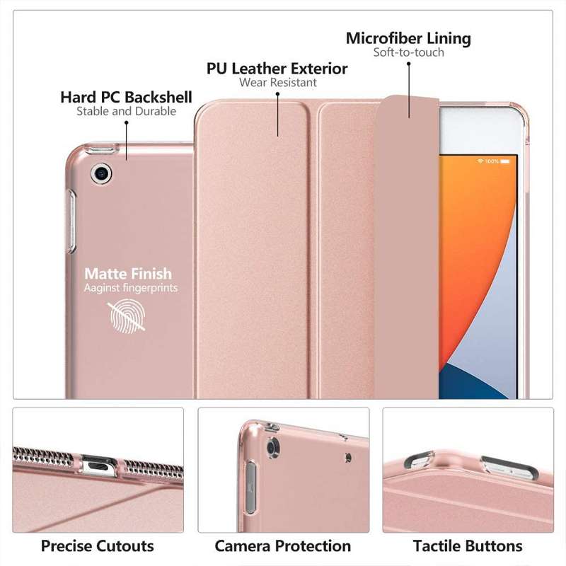 iPad 10.2 (7th Gen 2019/8th Gen 2020) Cover Case Black