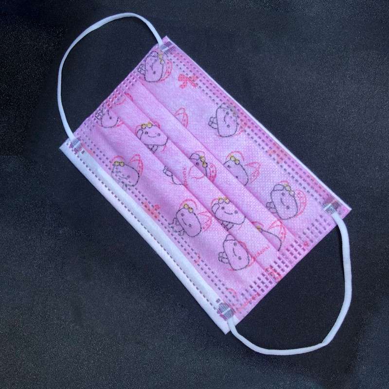 Kids Medical Face Mask Unicorn and Diamonds
