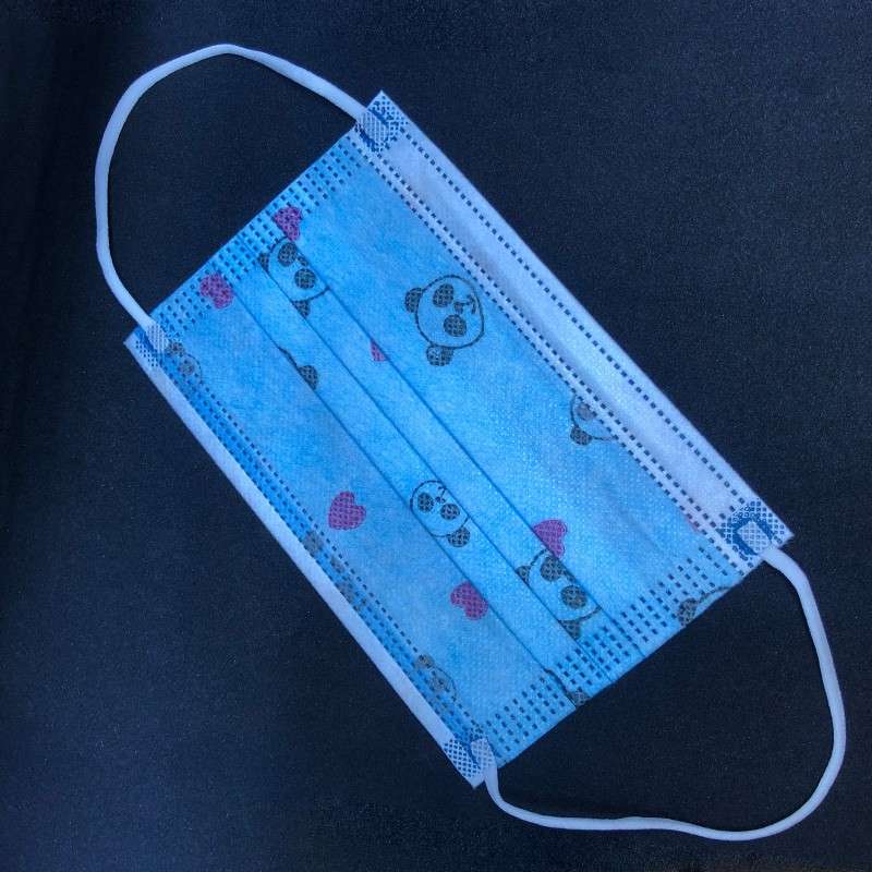 Kids Medical Face Mask Unicorn and Diamonds