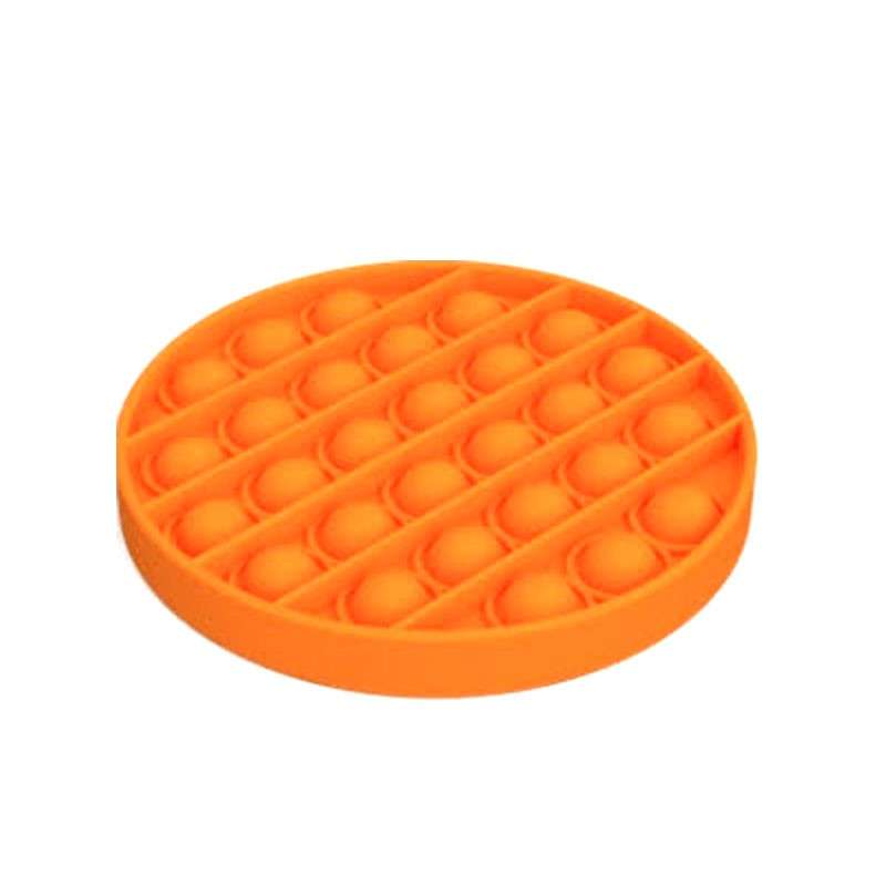 Pop Bubble Sensory Fidget Toy Orange F