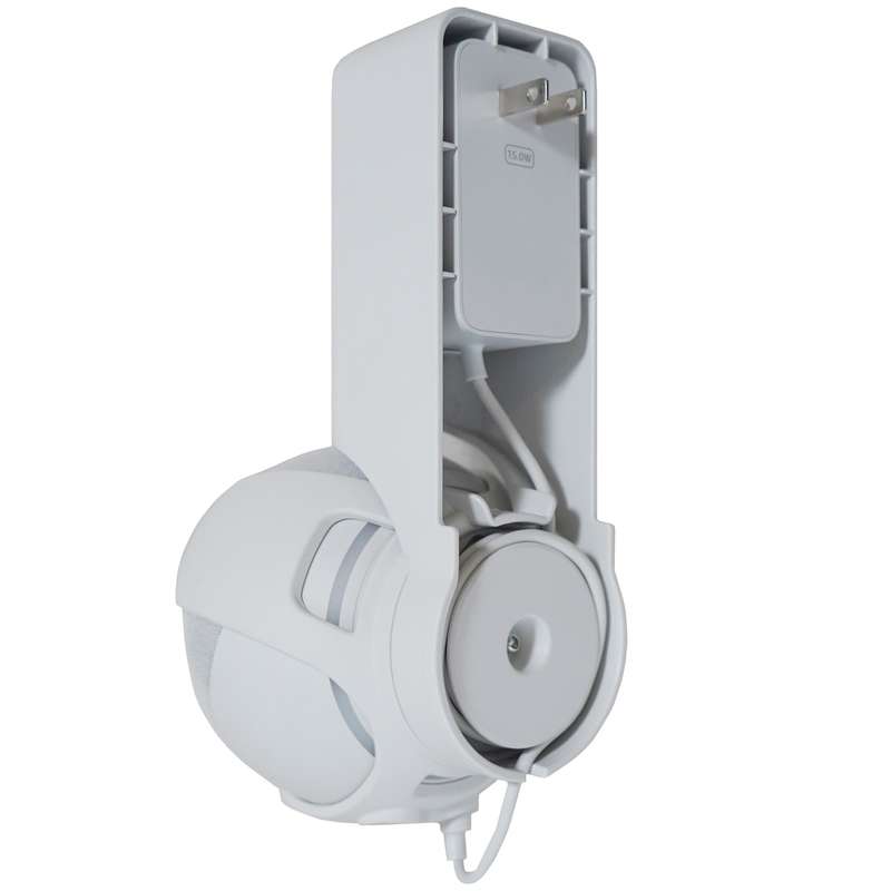 Wall Mount for Echo Dot 4th Generation White