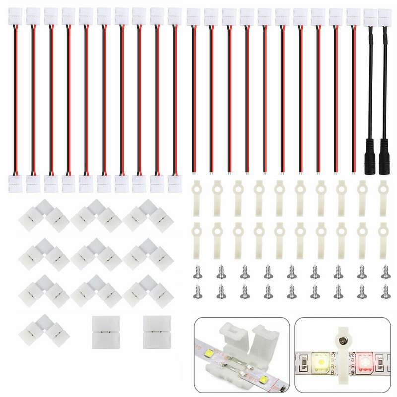 RGB LED Strip Connector Kit-2 Pin
