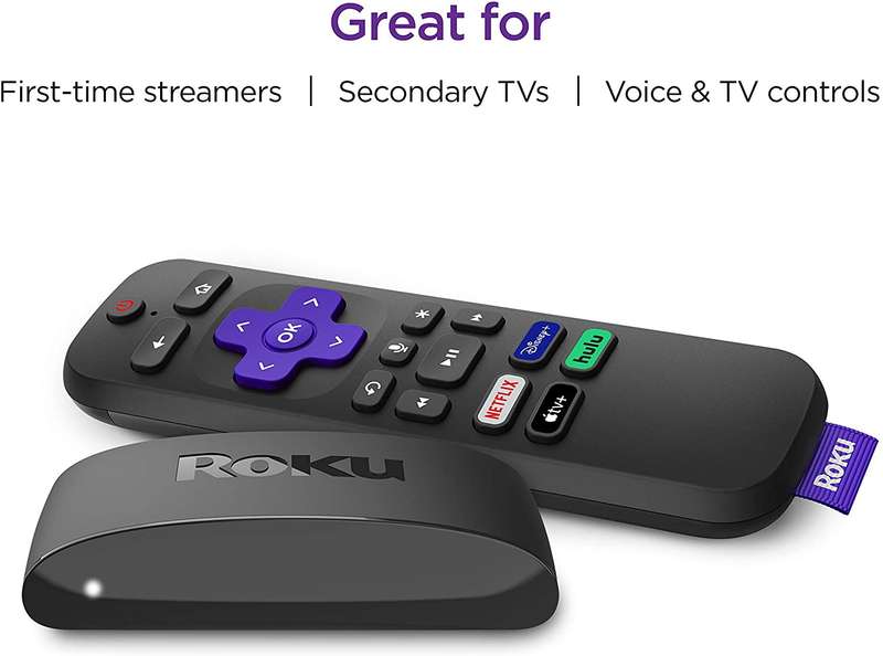 Roku Express 4K+ (2021) Streaming Media Player HD/4K/HDR