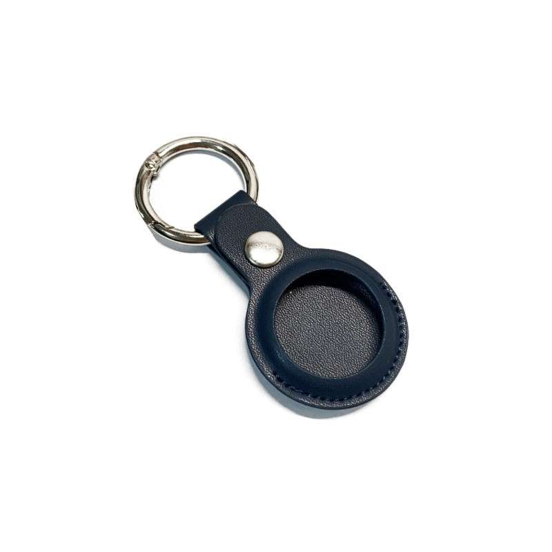 Leather Holder for Apple Airtag Ruby Red