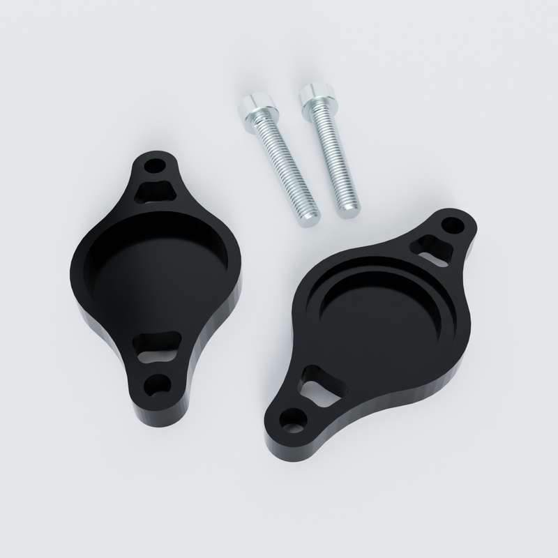 Airtag Bike Mount Light Grey