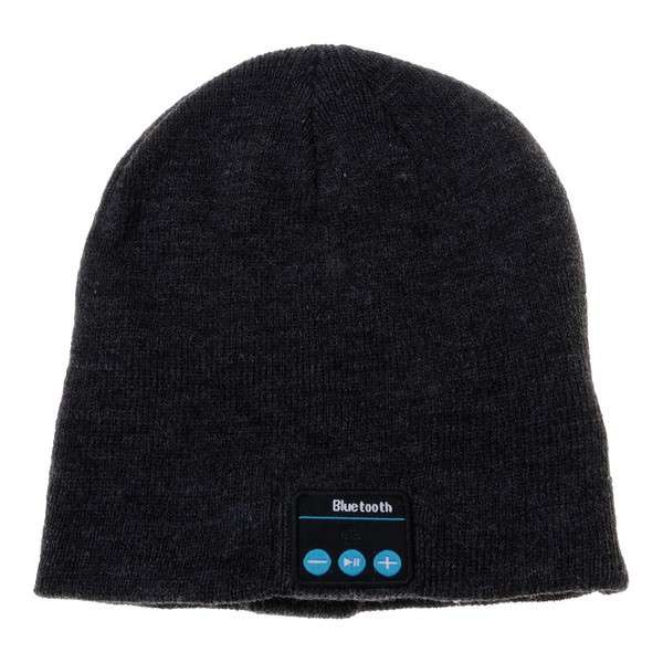 Wireless Bluetooth Beanie Headset (Plain Style) Royal Blue