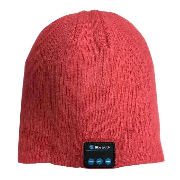 Wireless Bluetooth Beanie Headset (Plain Style) Royal Blue