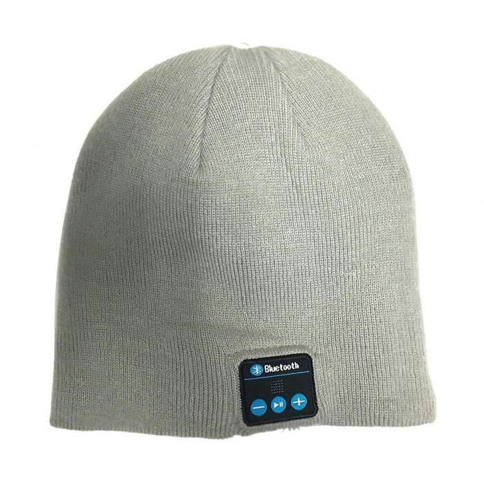 Wireless Bluetooth Beanie Headset (Plain Style) Royal Blue