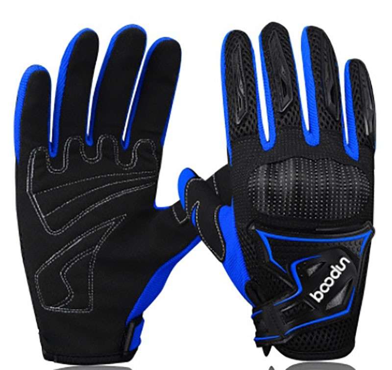 Motorbike Anti Slip Riding Gloves Black Medium