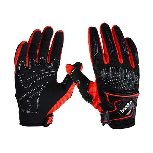 Motorbike Anti Slip Riding Gloves Black Medium