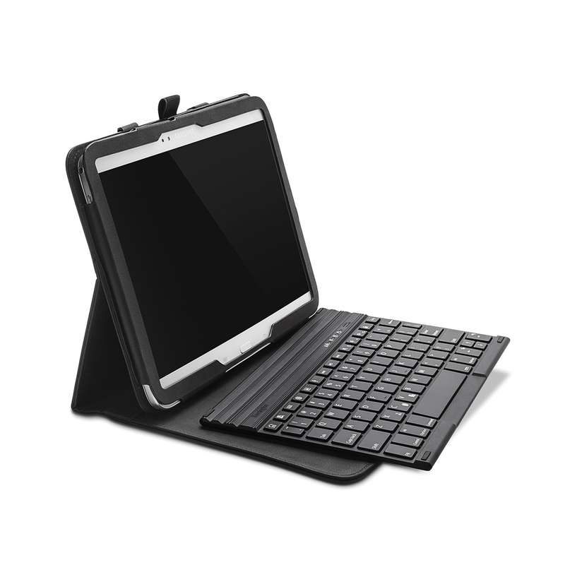 Kensington KeyFolio Pro - Black - For the Samsung Galaxy Tab 3 10.1" - with Removable Bluetooth Keyb