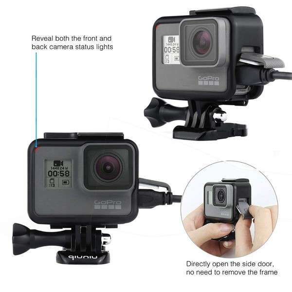 Protective Case Cover for GoPro Hero 7 - White