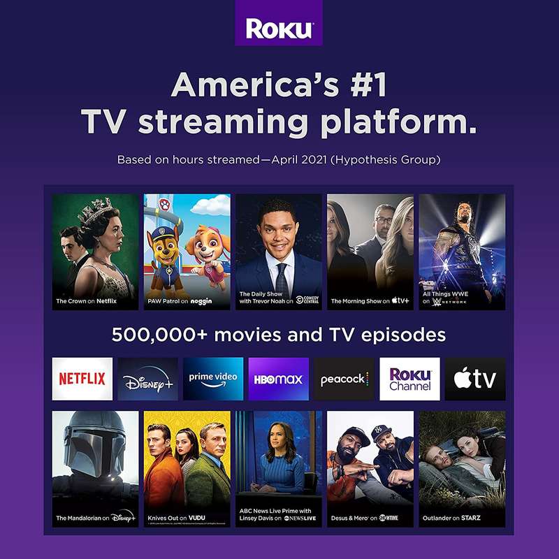 Roku Express 4K+ (3940) Streaming Media Player HD/4K/HDR
