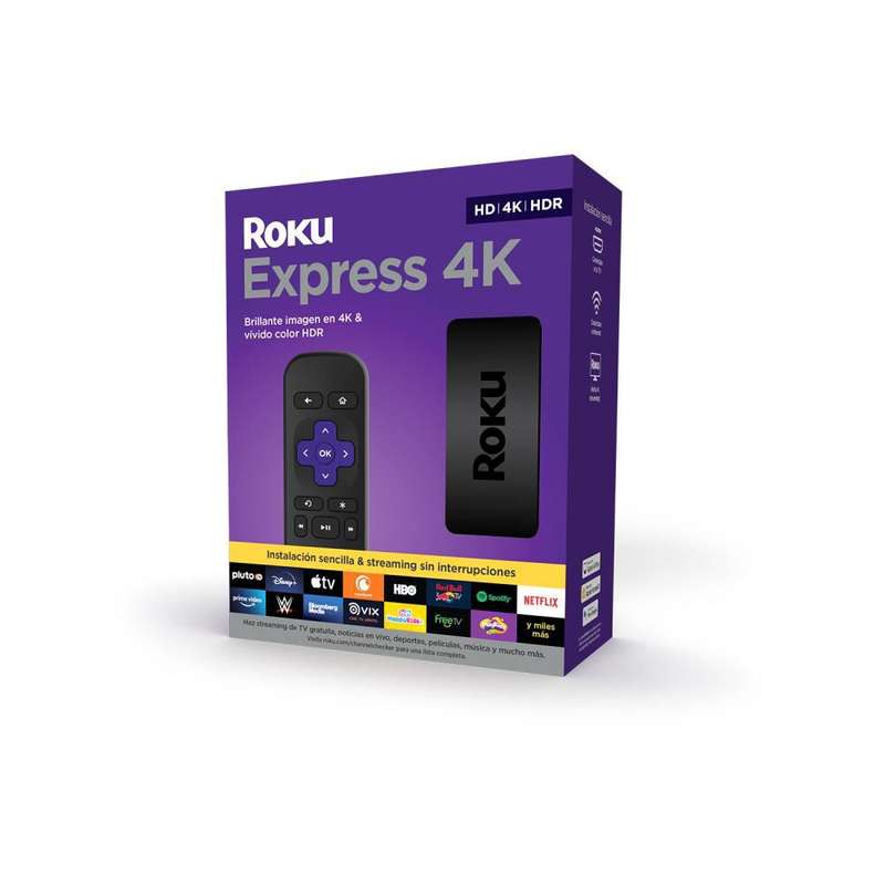 Roku Express 4K+ (3940) Streaming Media Player HD/4K/HDR