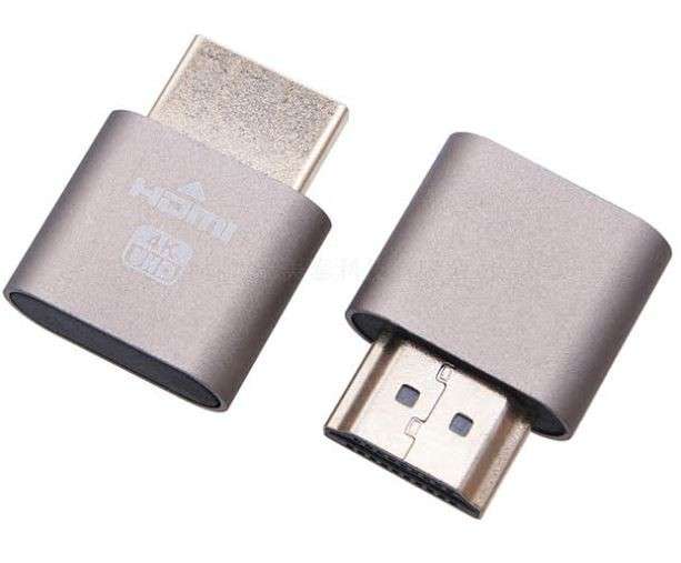 HDMI Dummy Plug Display Emulator