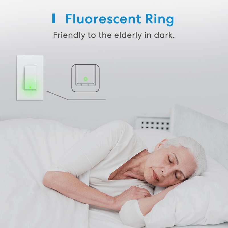 Meross Smart Wi-Fi 3 Way Light Switch - Alexa/Google/Apple HomeKit Compatible - (Requires Neutral...