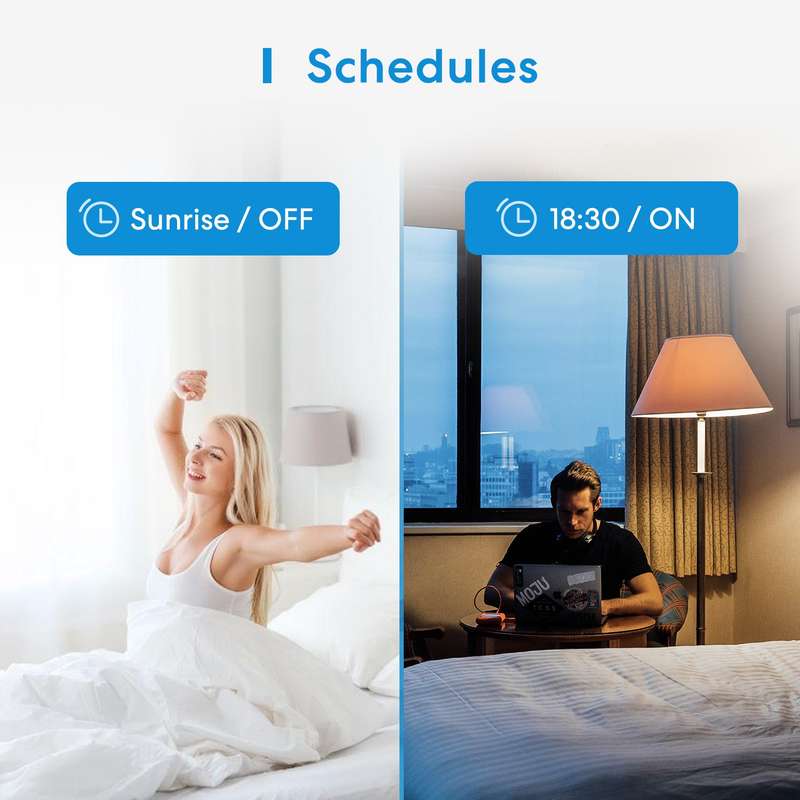 Meross Smart Wi-Fi 1 Way Light Switch - Alexa/Google/Apple HomeKit Compatible - (Requires Neutral...