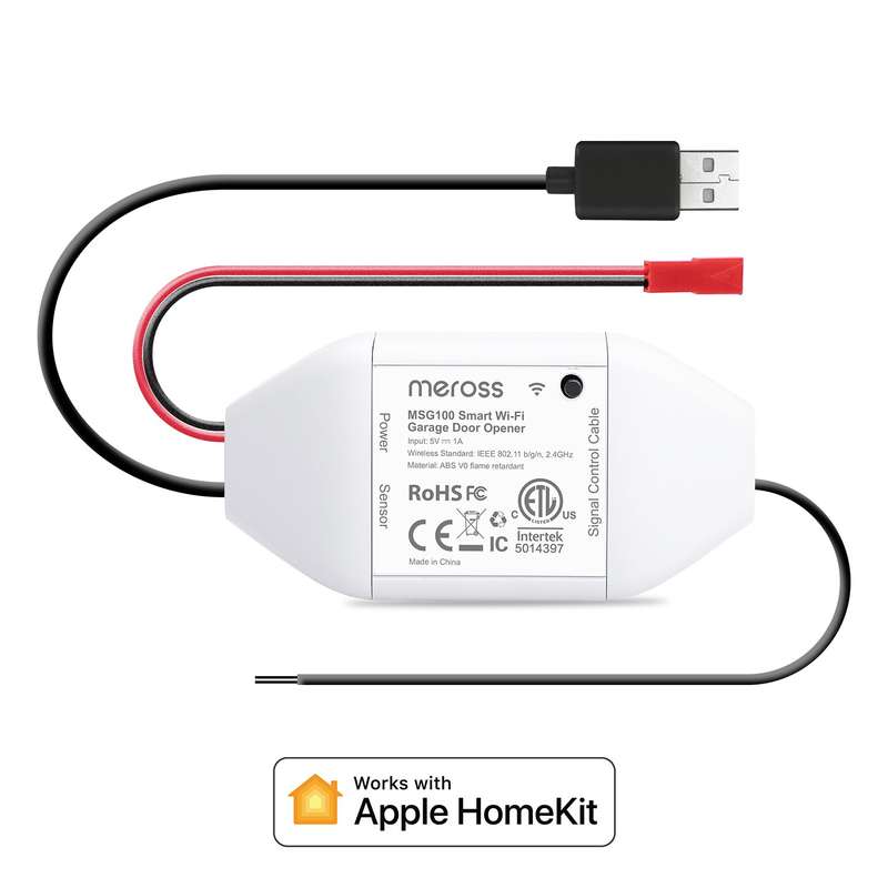 Meross Smart Wi-Fi Garage/Gate Opener - Alexa/Google/Homekit compatible