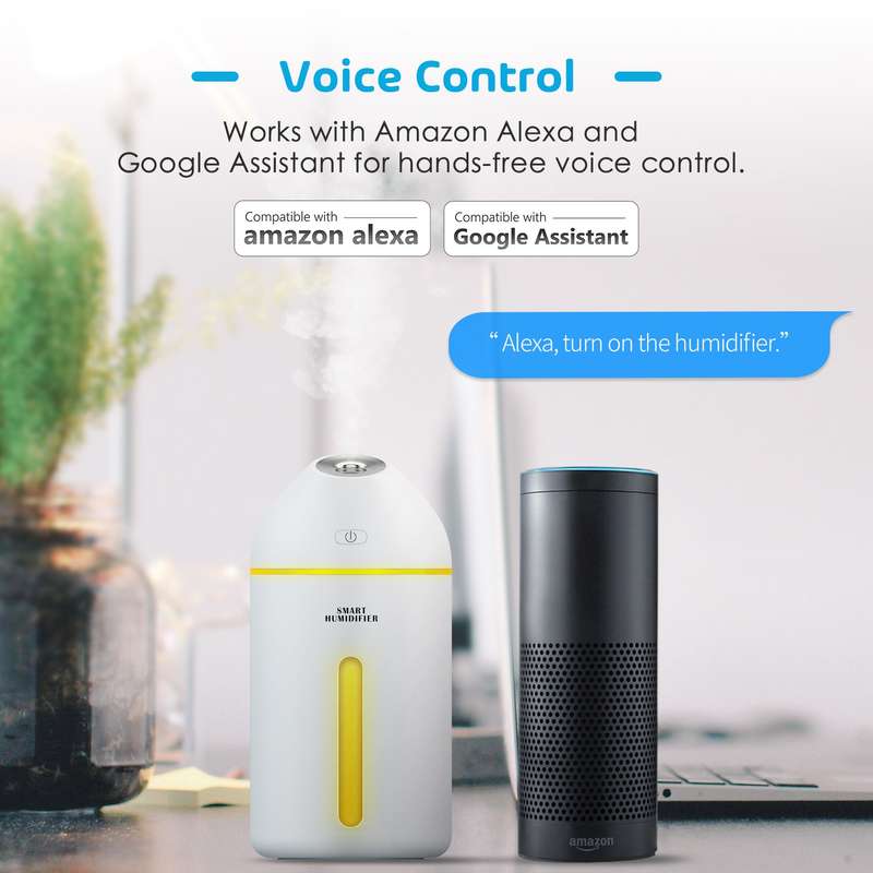 Meross Smart Wi-Fi Humidifier - Alexa/Google compatible