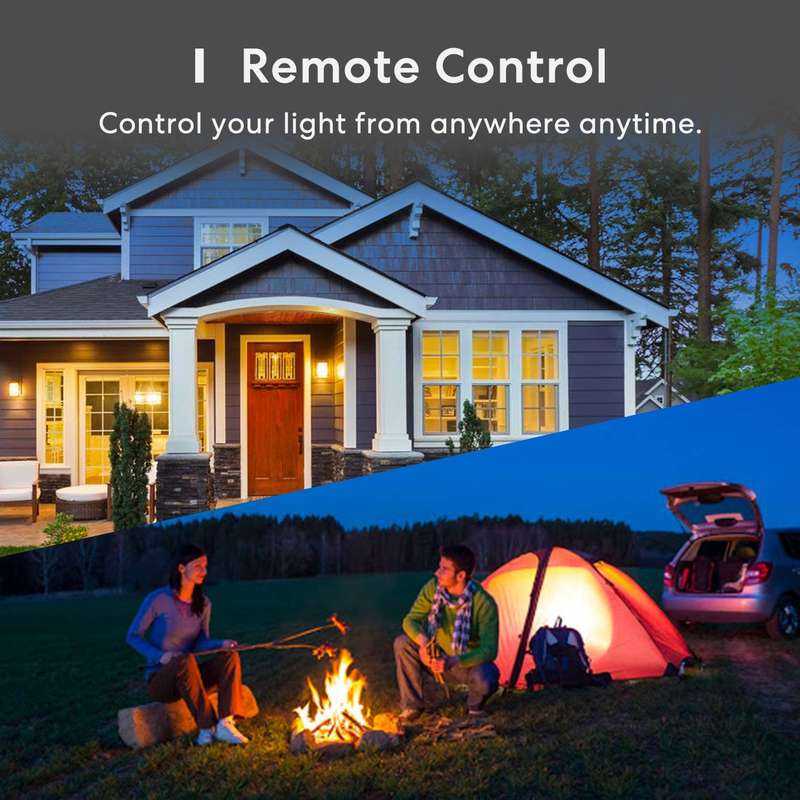 Meross Smart Wi-Fi LED 9W Bulb B22 (Bayonet) - Alexa/Google/Homekit Compatible - 4 Pack