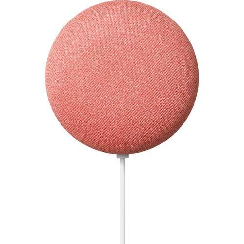 Google Nest Mini Smart Speaker (2nd Gen) Chalk.