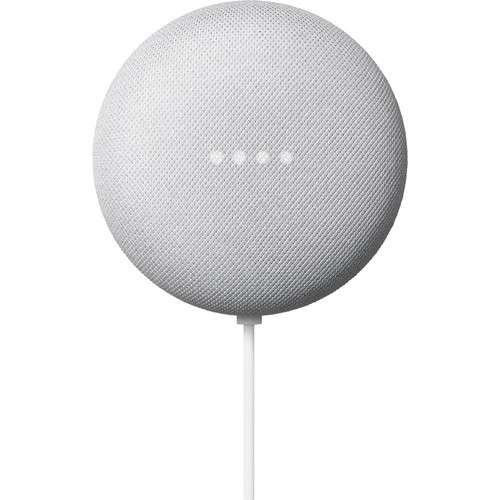 Google Nest Mini Smart Speaker (2nd Gen) Chalk.