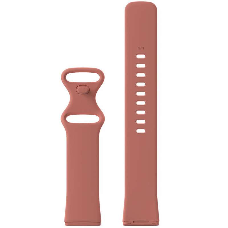 Fitbit Versa 3 Silicone Watch Strap (102MM) Burgundy.