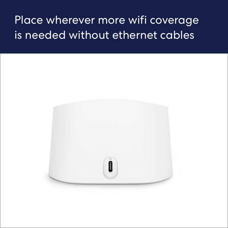 Amazon eero 6 Dual-band Mesh Wi-Fi 6 Extender (expands existing eero network)