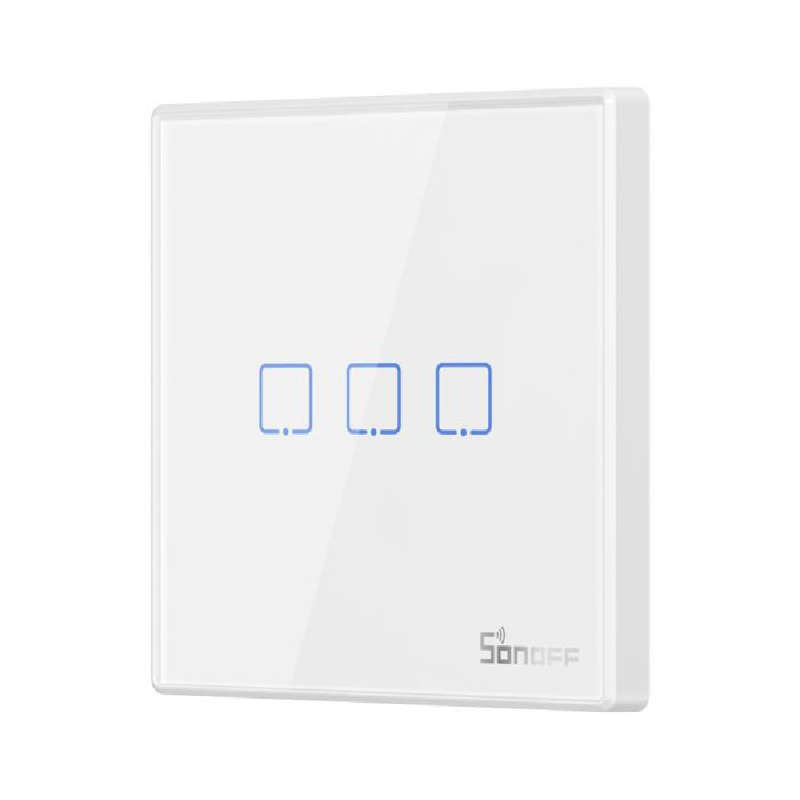 SONOFF T2EU-RF Smart Light Switch Extension Remote - RF Touch Remote Control 3 Gang