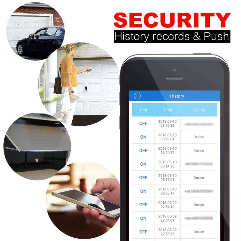 EWELINK Garage Door Opener with Sensor (Ewelink APP)