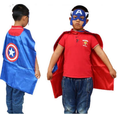 Superhero Cape and Mask Set Batman