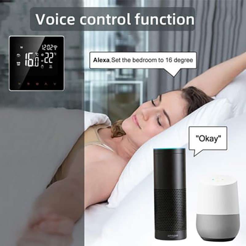 Tuya Smart WIFI Thermostat Temperature Controller (works with Alexa & Google Home)