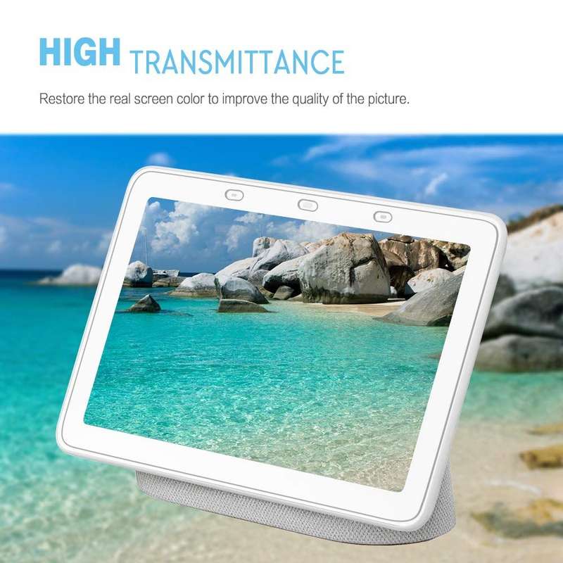 GOOGLE Home Hub (2nd Gen) Tempered Glass Screen Protector Full Screen Coverage