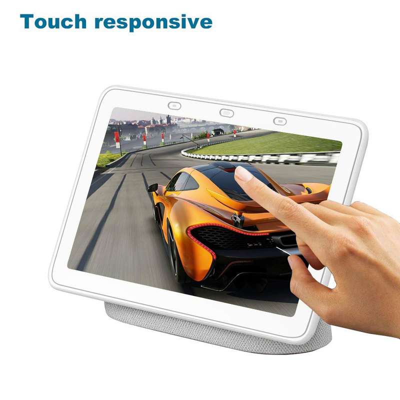 GOOGLE Home Hub (2nd Gen) Tempered Glass Screen Protector Full Screen Coverage