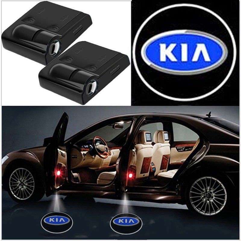 Car Door Welcome Light Logo Projector-Kia (Set of 2)