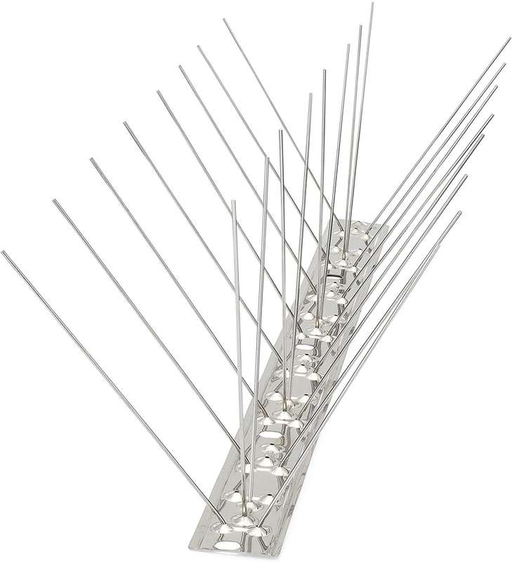 Steel Bird Spikes for Pigeons and Other Small Birds - 3.3m total spikes